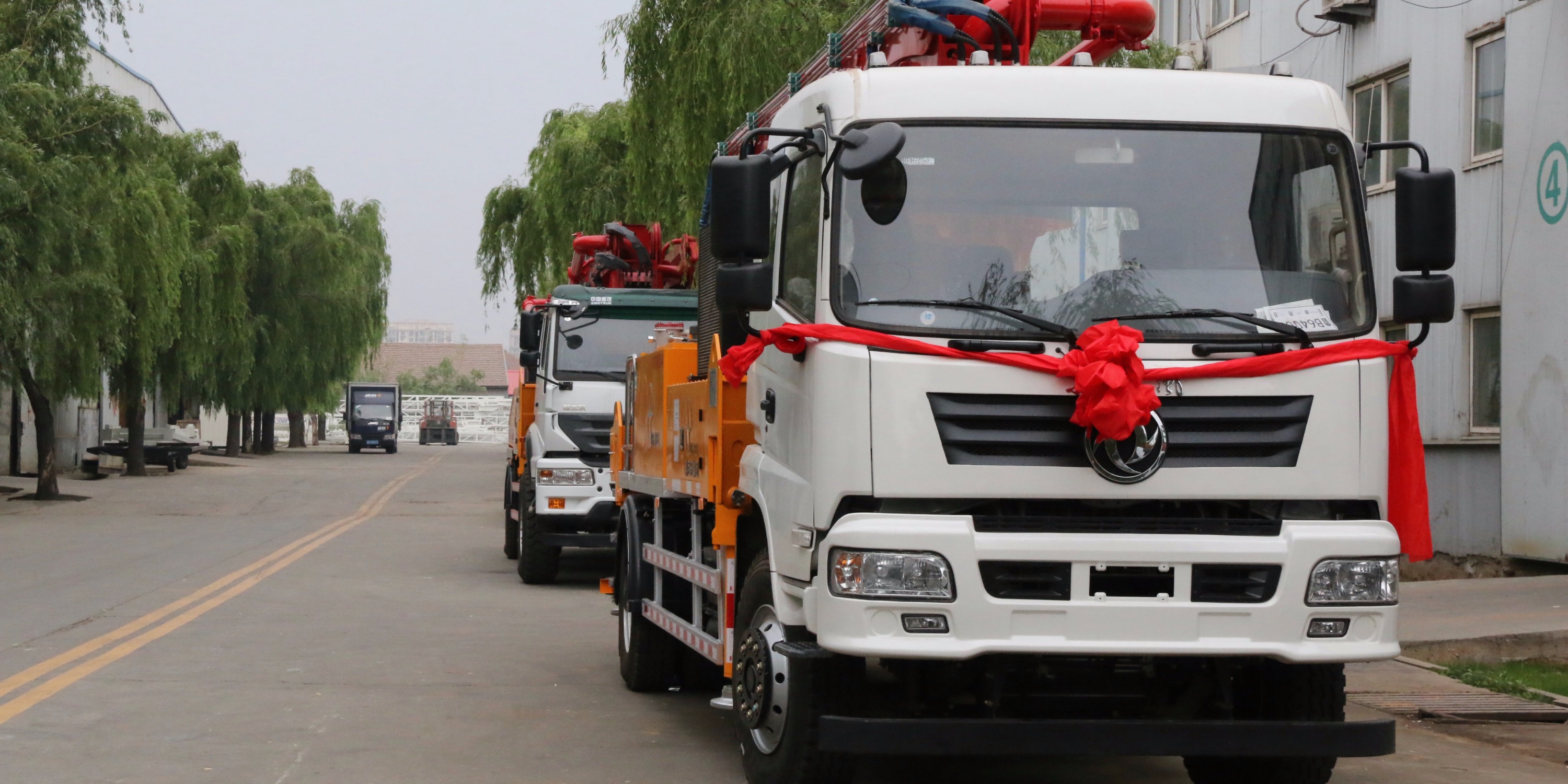 小型泵車怎樣做好節能減排