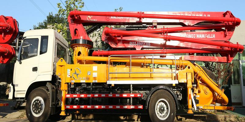 中國農村小型混凝土泵車的發展市場