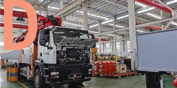 混凝土泵車在什么場合下施工？