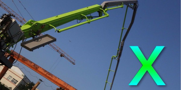 混凝土布料機的立架彎管處怎樣用鋼管進行固定，固定在哪個位置？